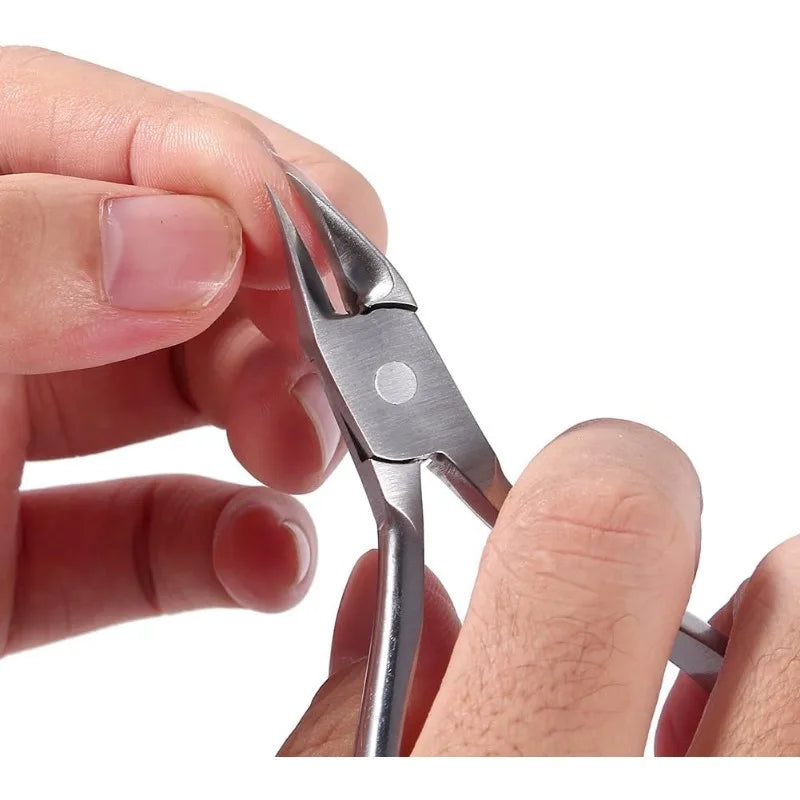 Cuticle Nippers Stainless Steel Nail Dead Skin Clipper Portable Toe Qme