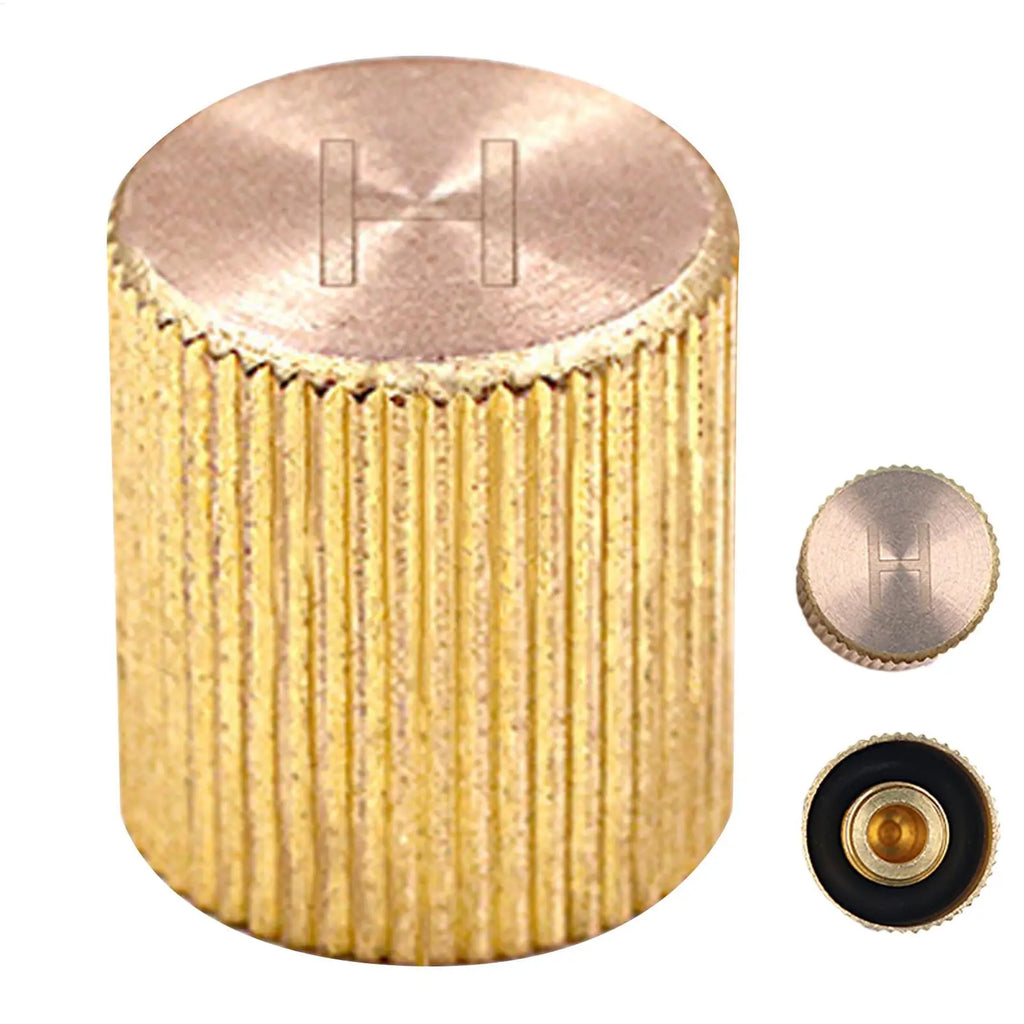 AC Service Valve Cap Leakproof Copper Dustproof Air Conditioner Cover Cap for Automotive Air Conditioner System Radiator Line Qme