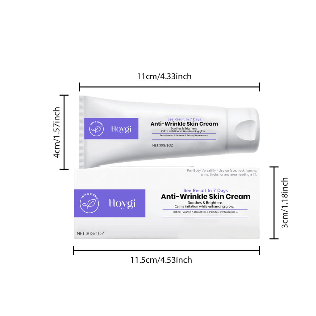 Retinol Firming Cream Lifting Tightening Improve Sagging Fade Fine Lines Pore Refining Nourishing Gentle Face Neck Care Cream Qme