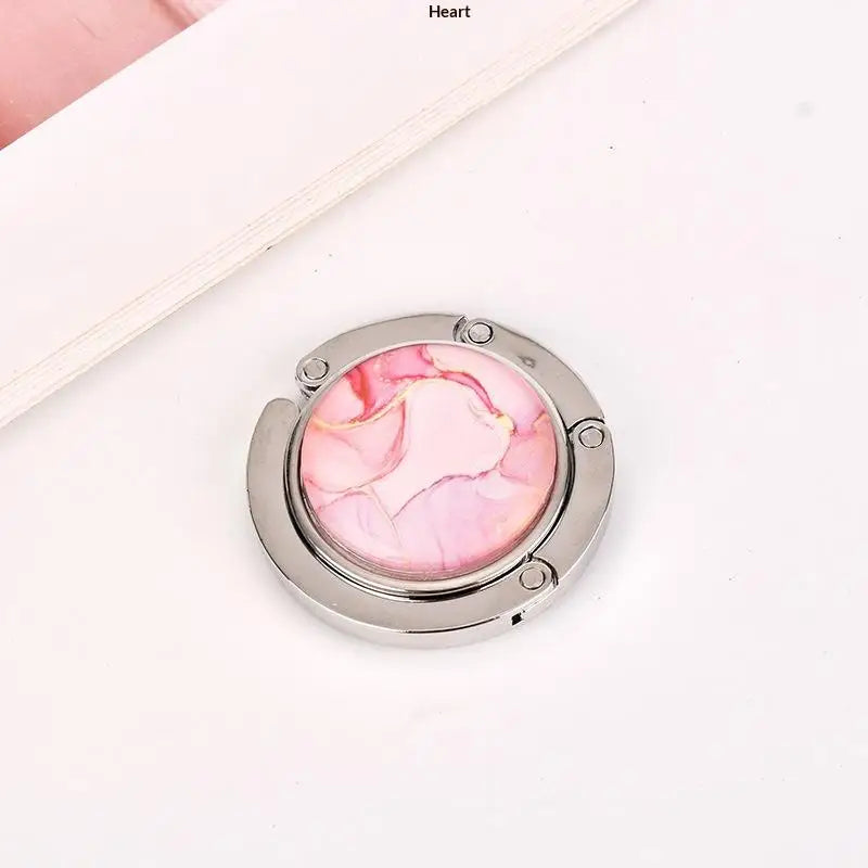 Fashion Foldable Handbag Hook Portable Purse Hook For Women Durable Creative Desk Hanging Rack Girls Gift Qme A3