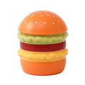 Hamburger Toothpick Holder Cotton Swab Jar ABS Can Storage Decoration Qme 2PCS