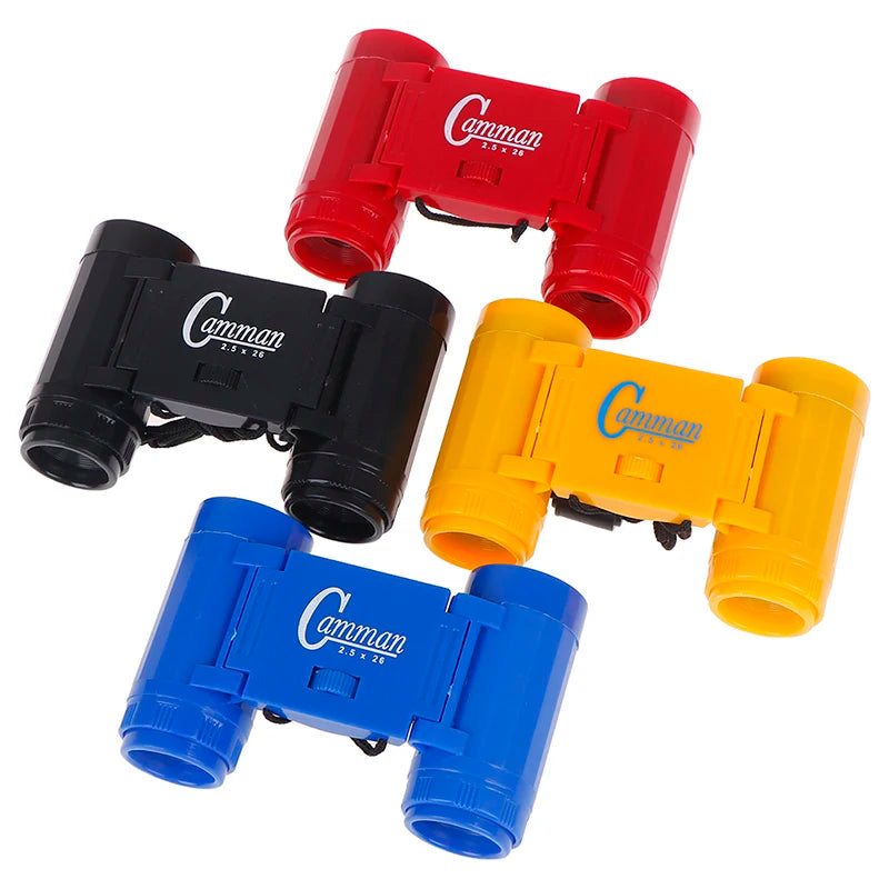 Mini Kid Children Magnification Toy Binocular Telescope+neck Tie Strap Qme