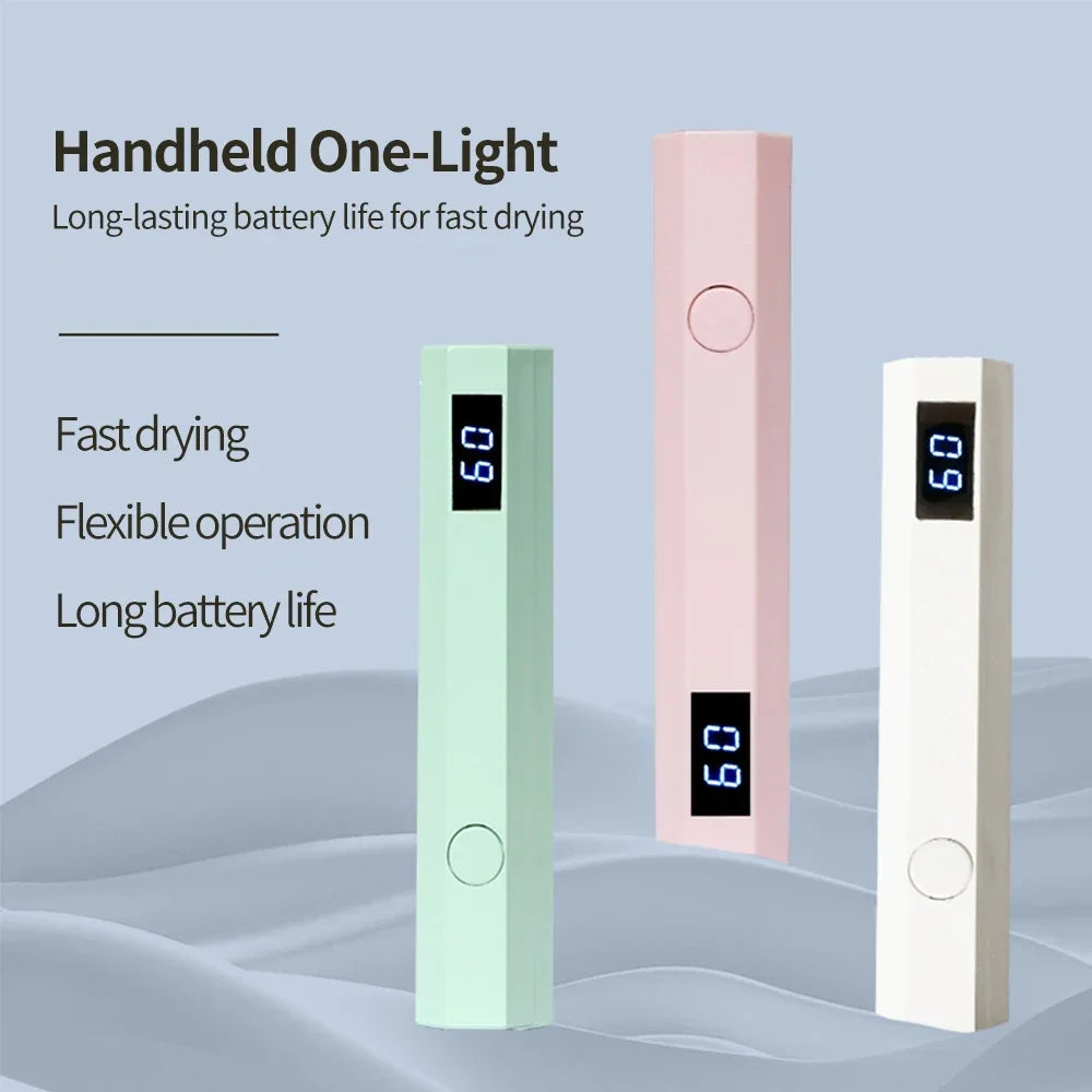 Mini Fashion And Portable Salon Quick Dry USB Nail Dryer Machine Home Phototherapy Tools Professional UV LED Nail Lamp Qme