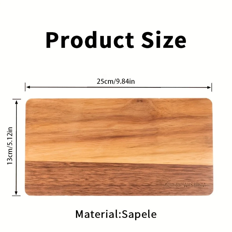 Wooden Serving Tray Rectangular Decorative Kitchen Table Modern Qme ZM-YFT07