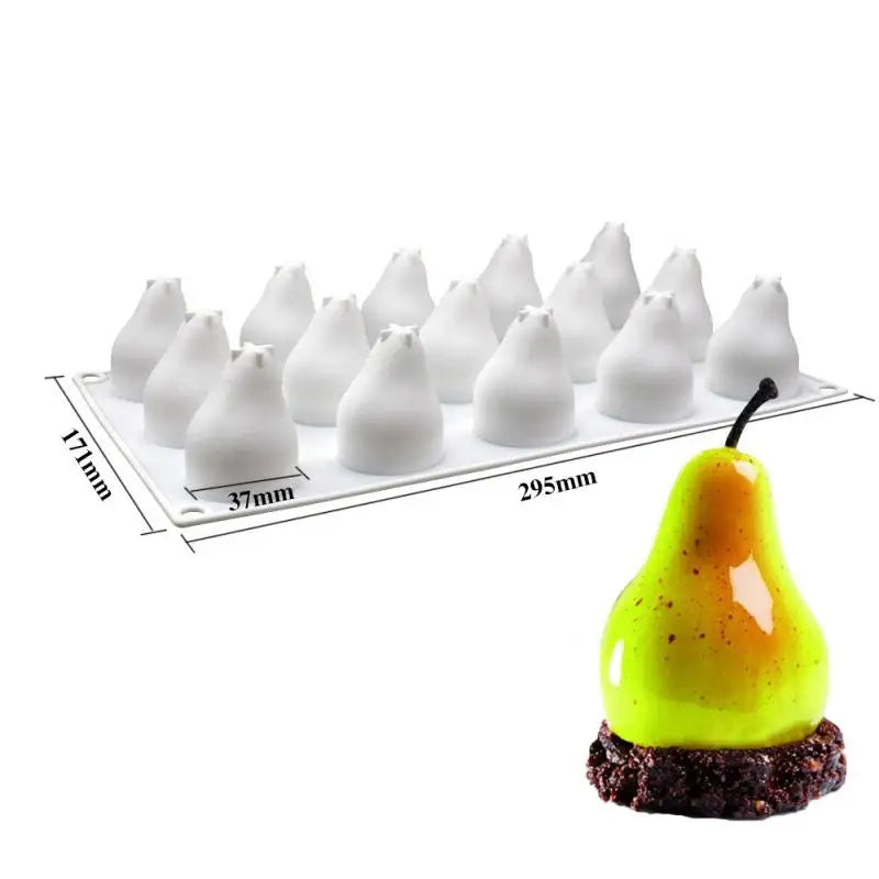 3D Mango Design Silicone Cake Molds Party Pastry Bakeware Fruit Qme 11