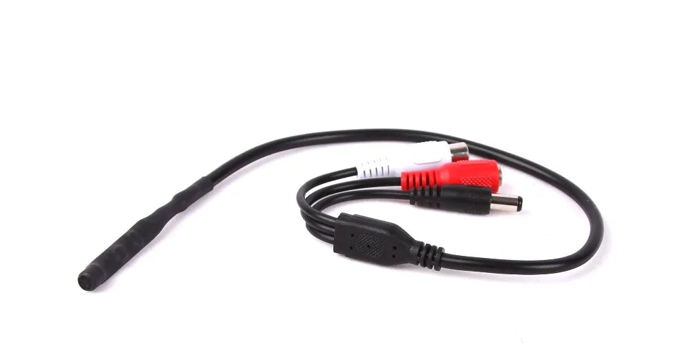5pcs Audio pickup Wide Range High Sensitive Mini CCTV Microphone for Security Camera Qme