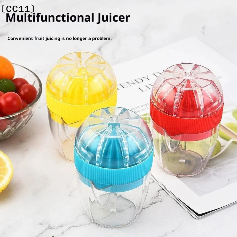 Manual Citrus Juicer Non Slip Grip Food Safe Material Home Fresh Qme