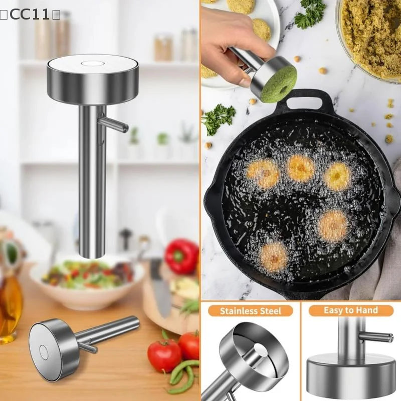 CC11Falafel Spoon Hole Professional Stainless Steel Food Grade Qme