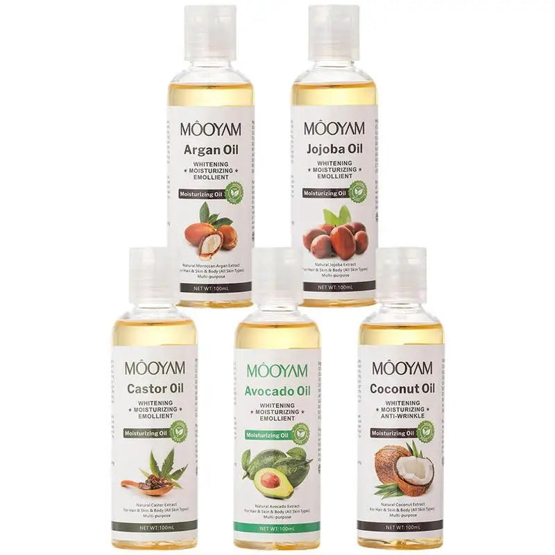 Facial Massage Oil Hydrating Soothing Coconut Avocado Vitamin Deep Qme