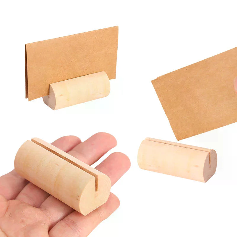 Business Card Holder Organizer Office Desk Display Stand Memo Counter Qme