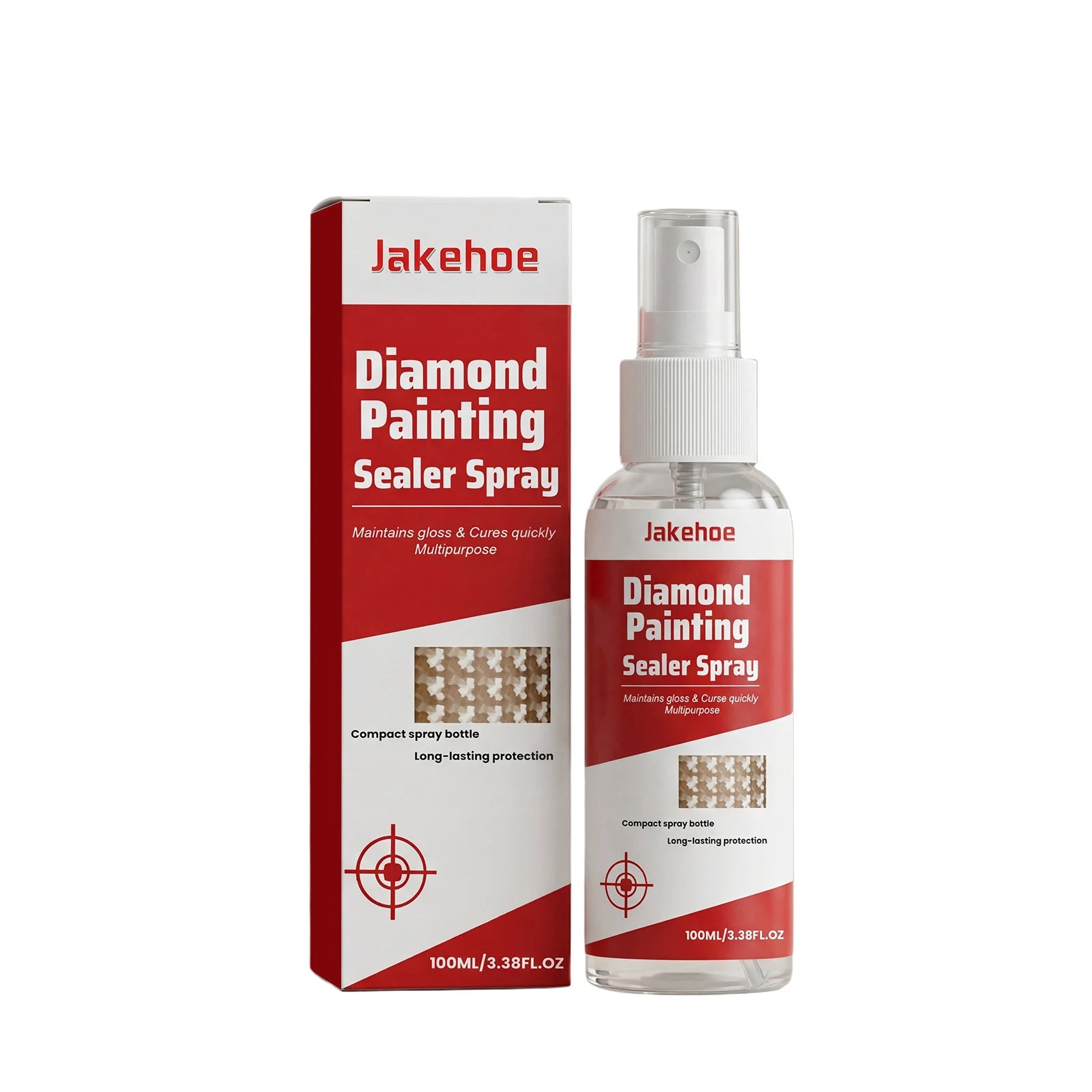 Diamond Painting Sealer Spray Fast Curing Transparent Coating Preserve Sparkle Shine Prevent Fading Diamond Art Protective Spray Qme 100ML Boxed