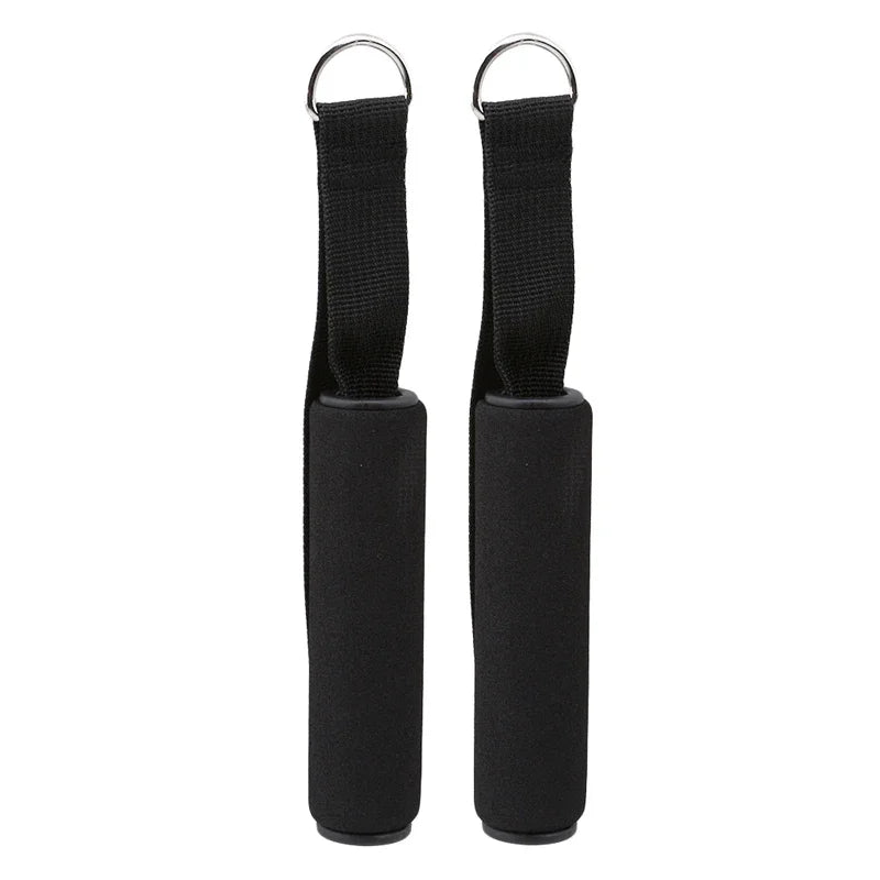 2PCS Pull Rope Grip Fitness Accessories Exercise Band Handle Rally Handle for Yoga Hammock Handle Resistance Bands Foam Handle Qme