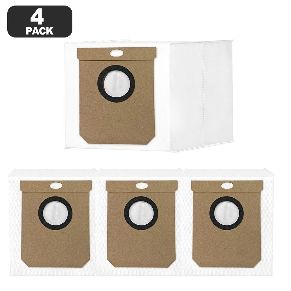 Base Station Dust Bags, For Deerma DEM-X70 / DEM-S30 Stations Dust Collector Robot Vacuum Cleaner Bags Replacement Qme