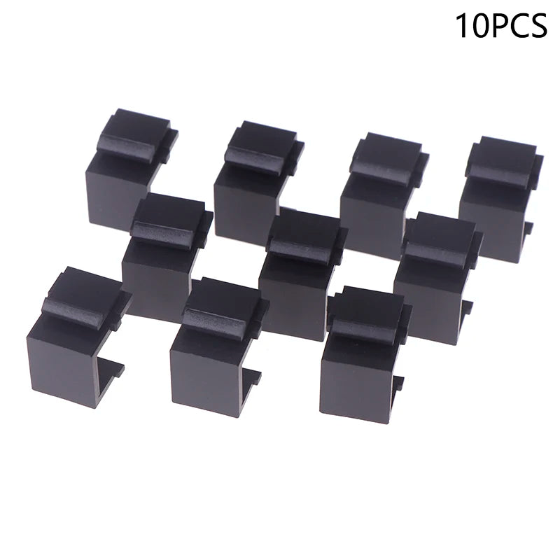 Wall Plate Patch Panel Zoerax RJ45 Keystone Jack Inserts Filling Blank Qme