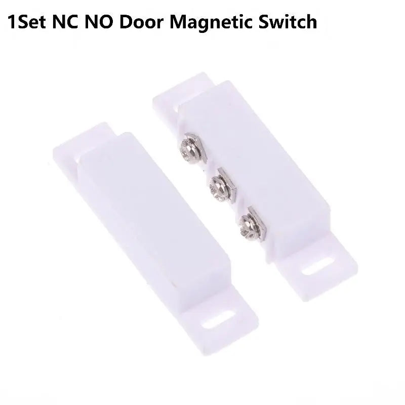 Smart Magnetic Door Window Contact Sensor NO NC Sensitivity Alarm Qme