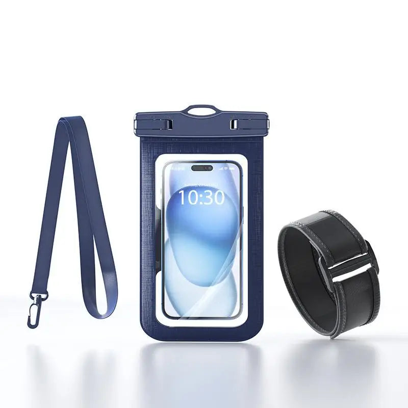 Universal Phone Waterproof Bag Outdoor Diving Swimming Touchscreen Qme A14
