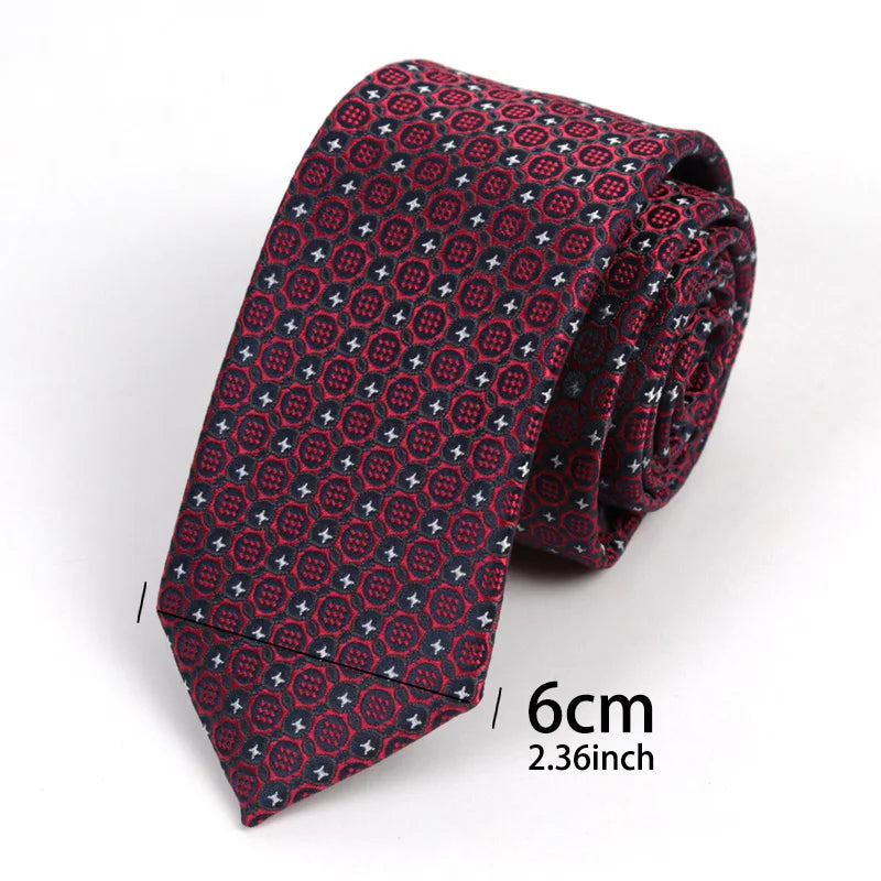 Tie Red Maroon Burgundy Rose Men Pocket Square Cufflinks Jacquard Qme C1