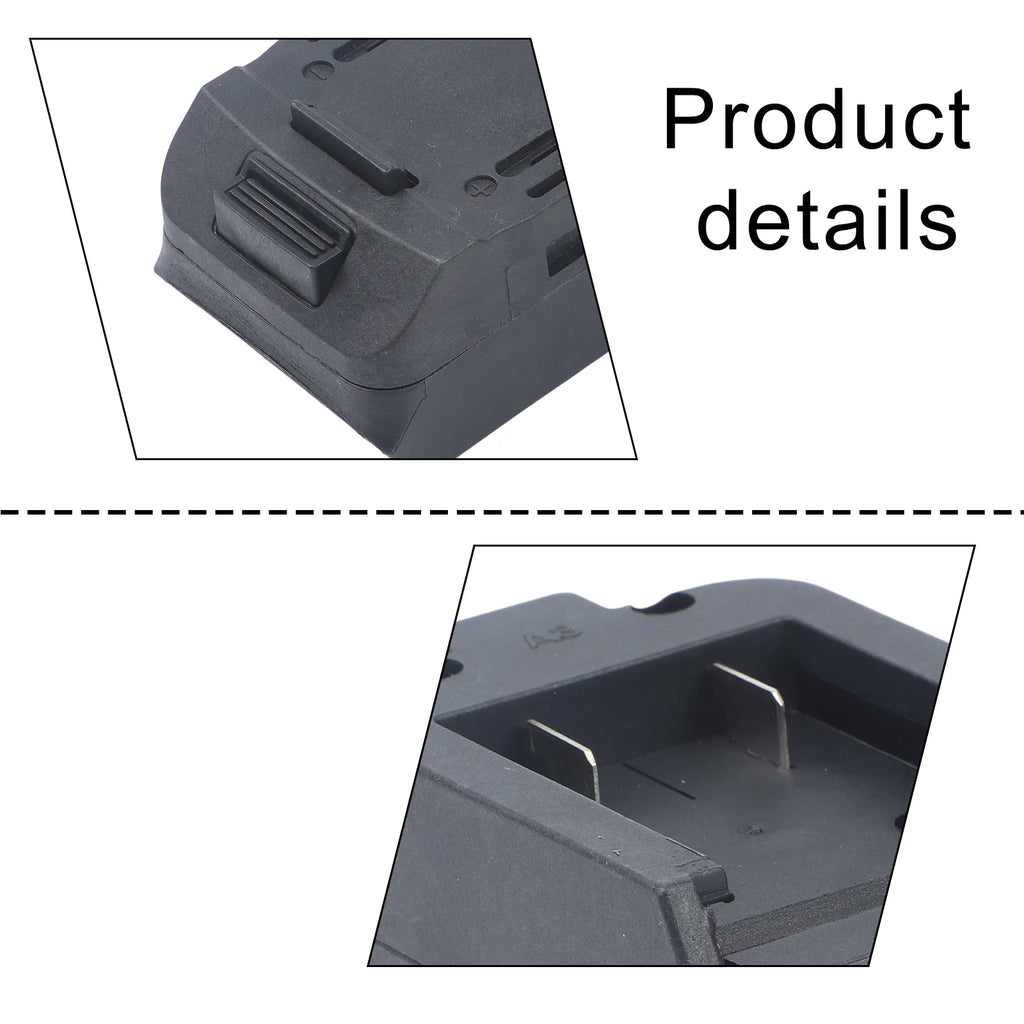 1 Pc Battery Adapter For 18V Lithium Battery Power Tool Connector Adapter Dock Holder For Power Tools BL1830 BL1840 BL1850 Qme