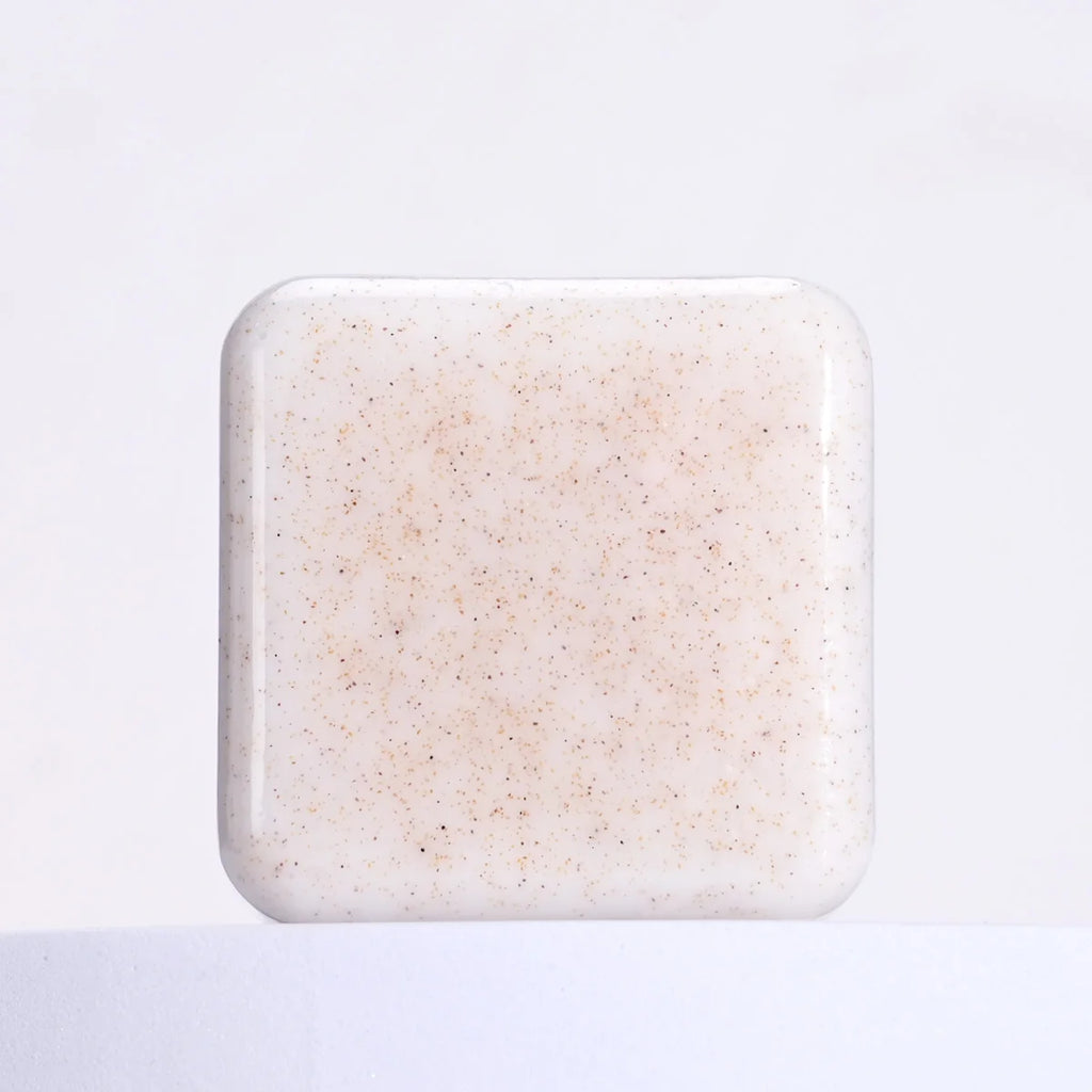 Scrub Coconut Essence Bath Soap Olive Oil Shea Butter Added Qme