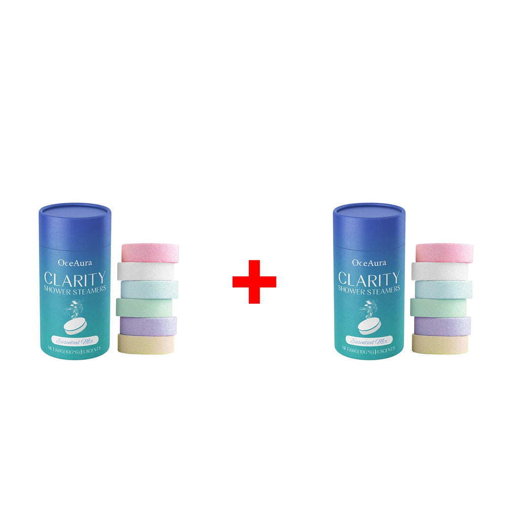Shower Steamers Tablets Aromatherapy Relief Physical Fatigue Stress Improve Mood Enhance Sleep Quality Relaxing Bath Tablets Set Qme 2 Boxed 6 Tablets Per Box