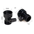 2Pcs Garden Irrigation Valve 3/4" Male to Female Thread Extend Hose Switch. Qme 2PCS