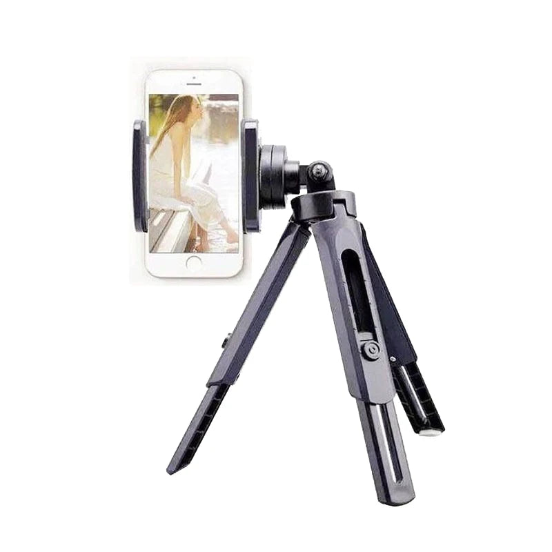 Pocket-sized Extendable Phone Tripod Mount Selfie Stick Live Streaming Qme A1