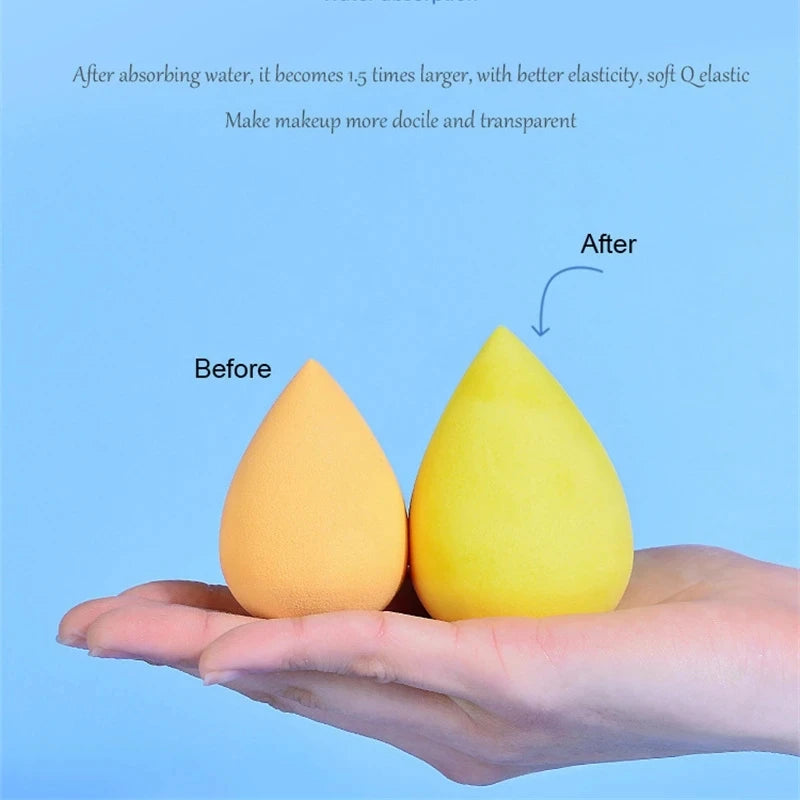 Makeup Sponge Face Beauty Cosmetic Powder Puff Foundation Cream Qme