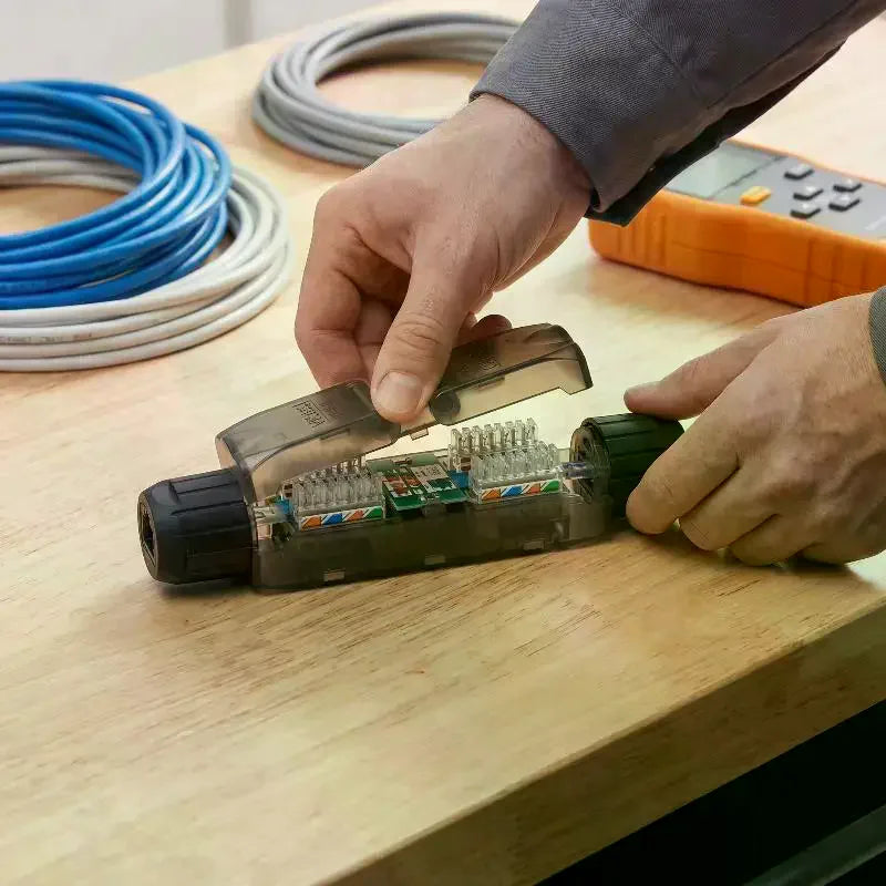 Terminal Network Extension Cable Tool-less Connector Extender Qme