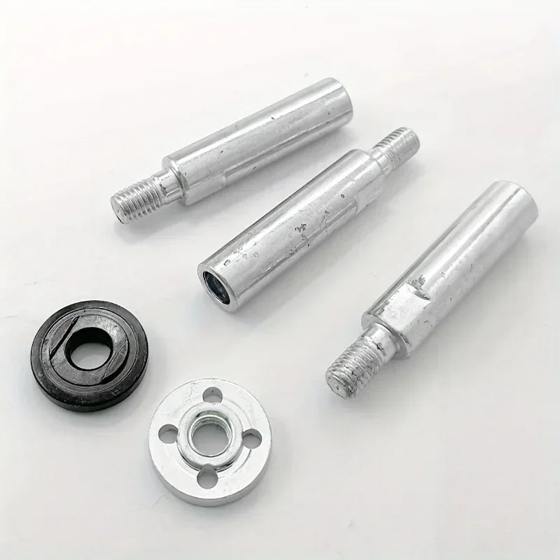 Extension Rods for Angle Grinders, Equipped with Two Threaded Adapters for Type Angle Grinders. Qme