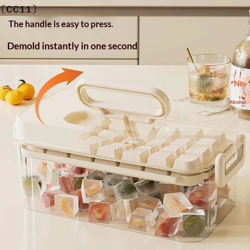 84-Cube Ice Tray Mold Lid Made Safe MaterialsCC11 Qme