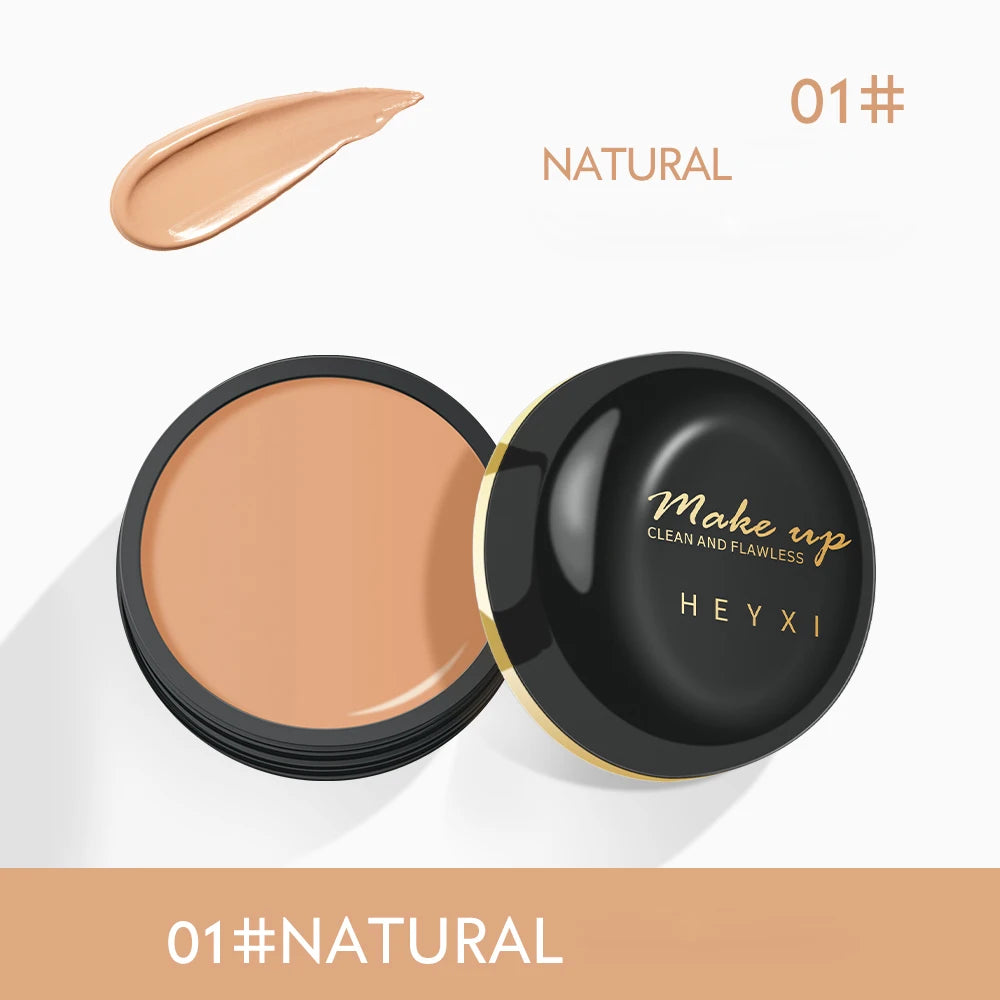 Clear Concealer Cream Waterproof Sweat Proof Durable Natural Finish Qme 01 NATURAL