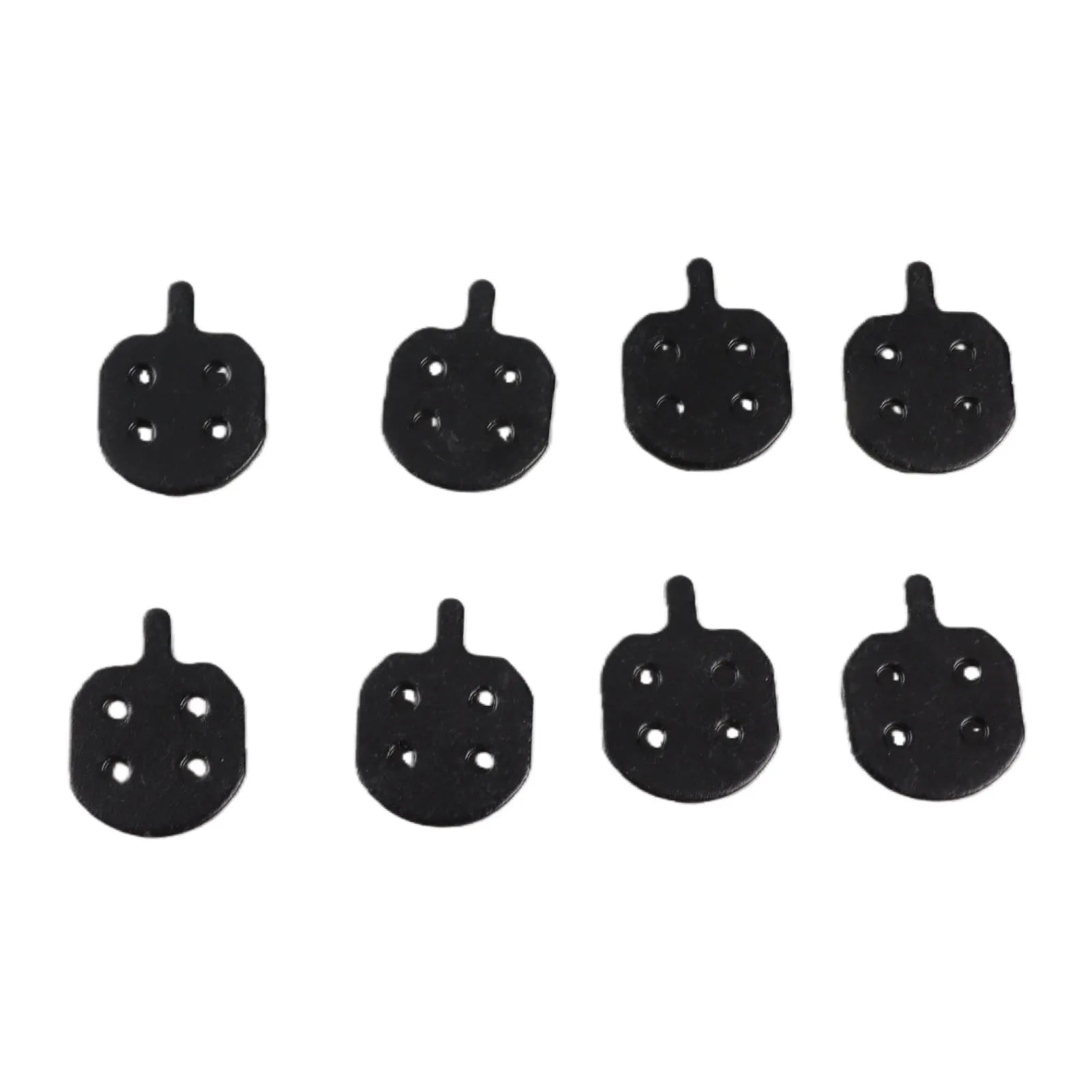 Brake Pads Resin Brake Pads Disc Brake Pads 4 Pairs Mountain Bike Metallic Disc Brake Pads For Hayes Sole MX2/3/4/5 CX5 GX-C GX2 Qme black