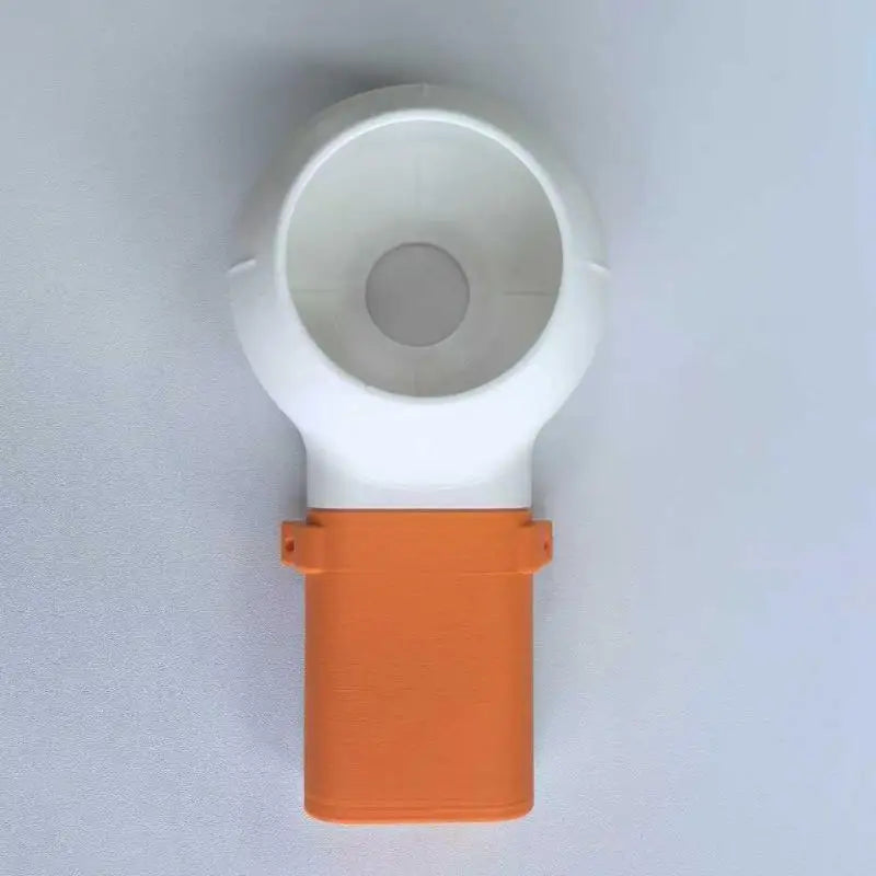 1Pcs Drilling Dustproof Device Electric Drill Dust Cover Box Ash Bowl Impact Hammer Dust Collector Power Tool Accessories Qme White Orange