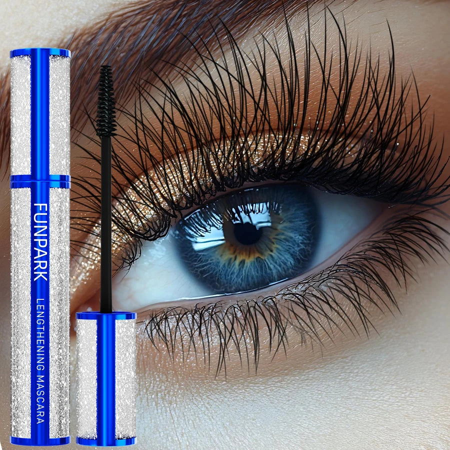 Black Eyelashes Lengthening Mascara Waterproof Lash Eyelash Curling Qme