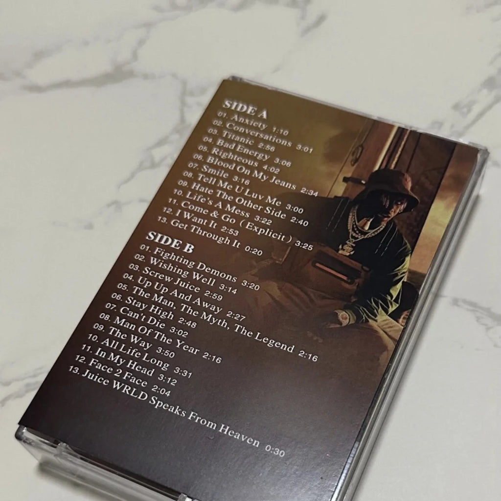 American Hip-Hop Artist 5th Anniversary Cassette Tape, Sunset & Butterfly Artwork, Nostalgic Collectible for Rap Music Fans Qme