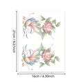 Sexy hip tattoo sticker with vibrant "Twin Bud Seduction" design. Realistic & waterproof, perfect for stylish body art or scar c Qme PT-1