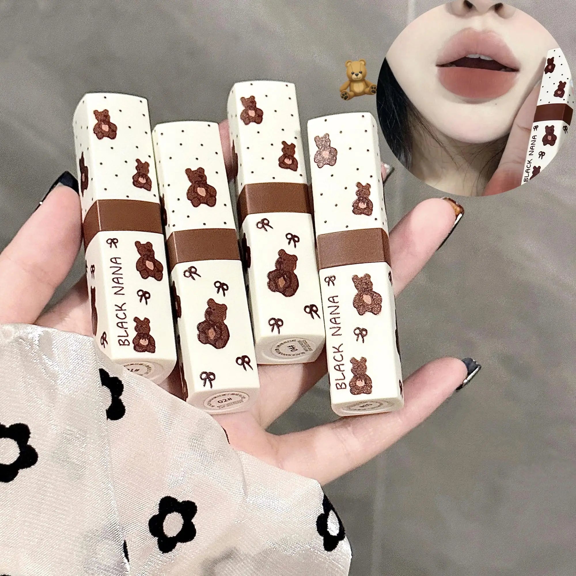 Matte Velvet Lipstick Cute Female Natural Lip Mud Student Party Qme