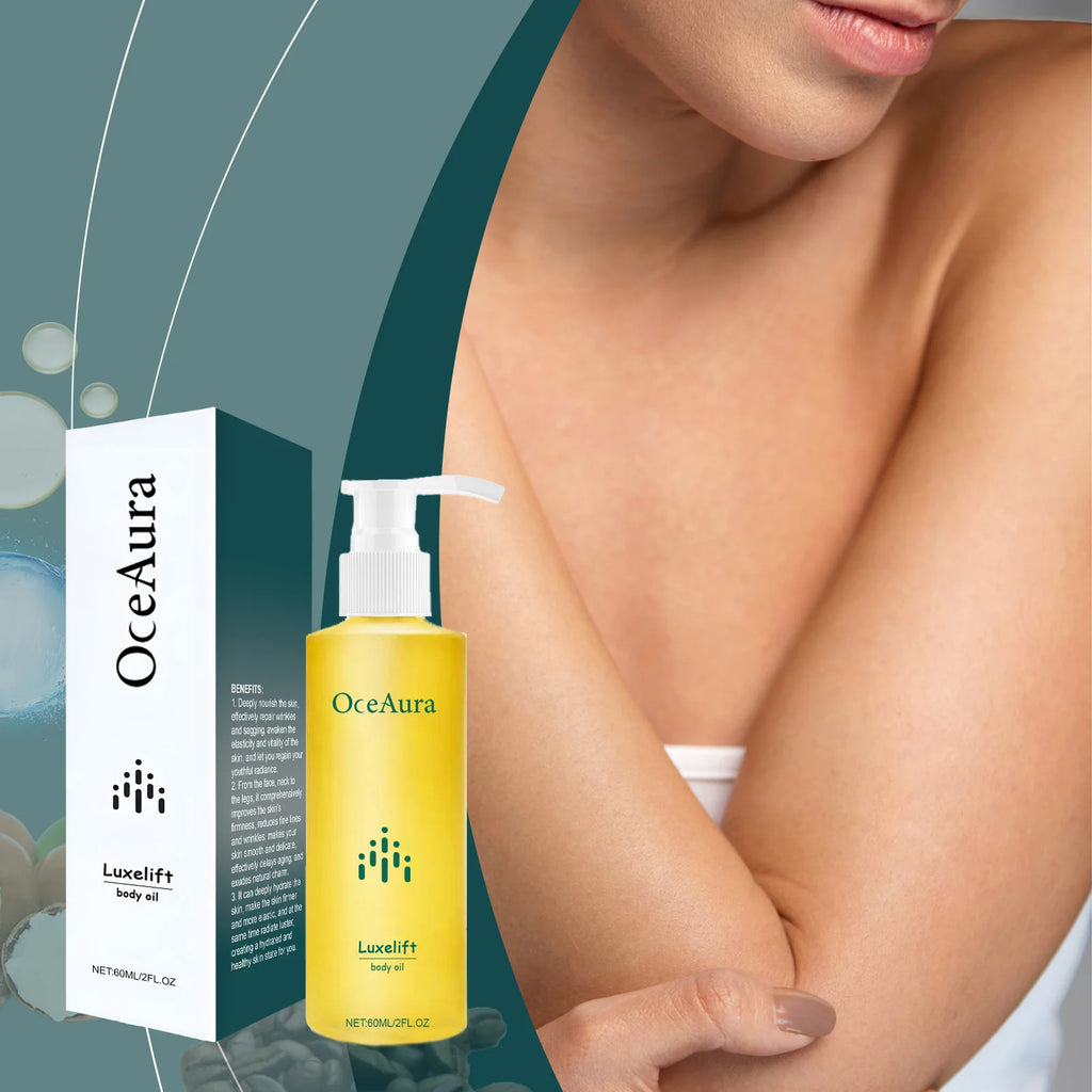 Relaxing Body Oil Lift Collagen Firming Skin Improve Dry Rough Qme