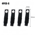 4PCS Heavy-Duty Hose Storage Straps Reusable Power Cord Management Nylon Heavy Cord Extension Cord Storage Organizer Straps Qme 4pcs-S