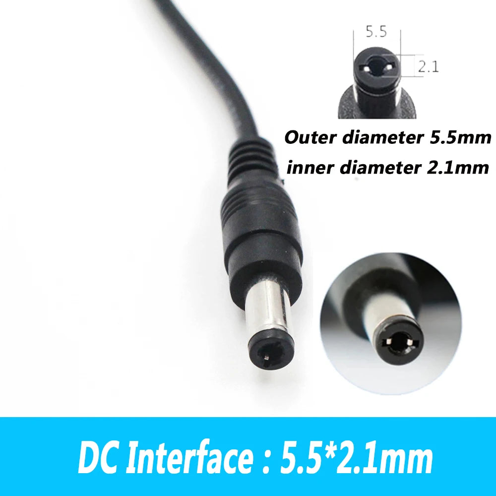 27V 28V 30V 31V 32V 36V 1A Sweeping Robot Speaker Audio Vacuum Cleaner Power Adapter DC 5.5*2.1MM Qme