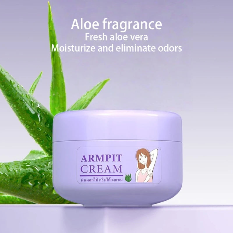 Herbal Deodorant Solid Underarm Balm Antiperspirant Natural Refresh Qme Aloe Fragrance