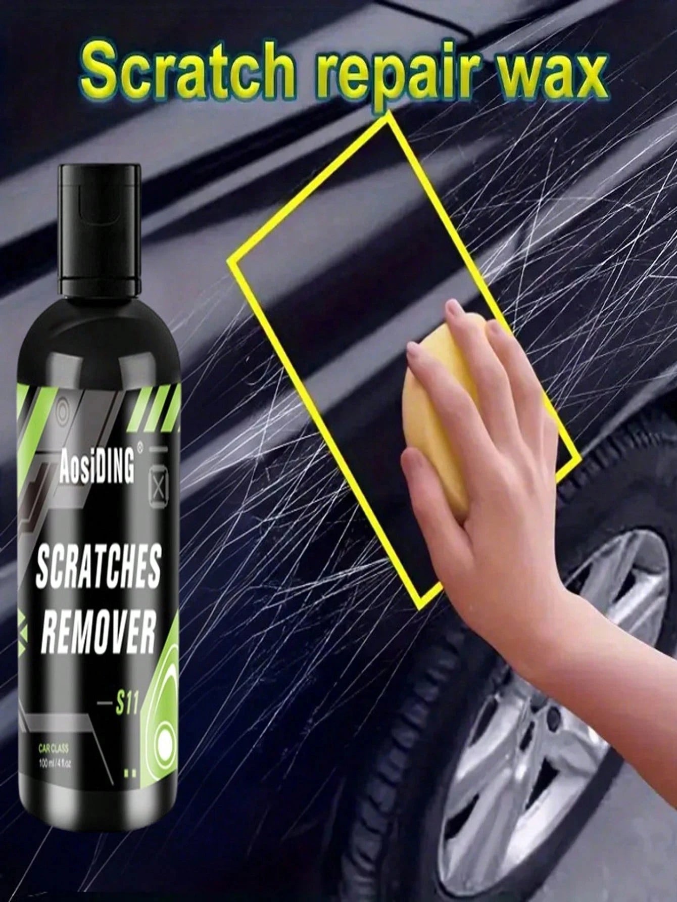 Car Paint Surface Care Scratch Repair Agent Polishing Decontamination Qme