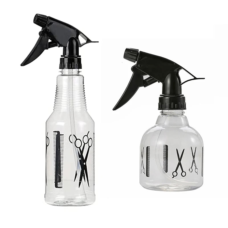 DIY Barber Plastic Water Spray Bottles Hair Styling Tool Empty Qme