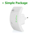Wireless Wifi Repeater Wifi Range Extender 300Mbps Network Wi fi Amplifier Signal Booster Repetidor Wifi Access Point Qme white-simple box EU