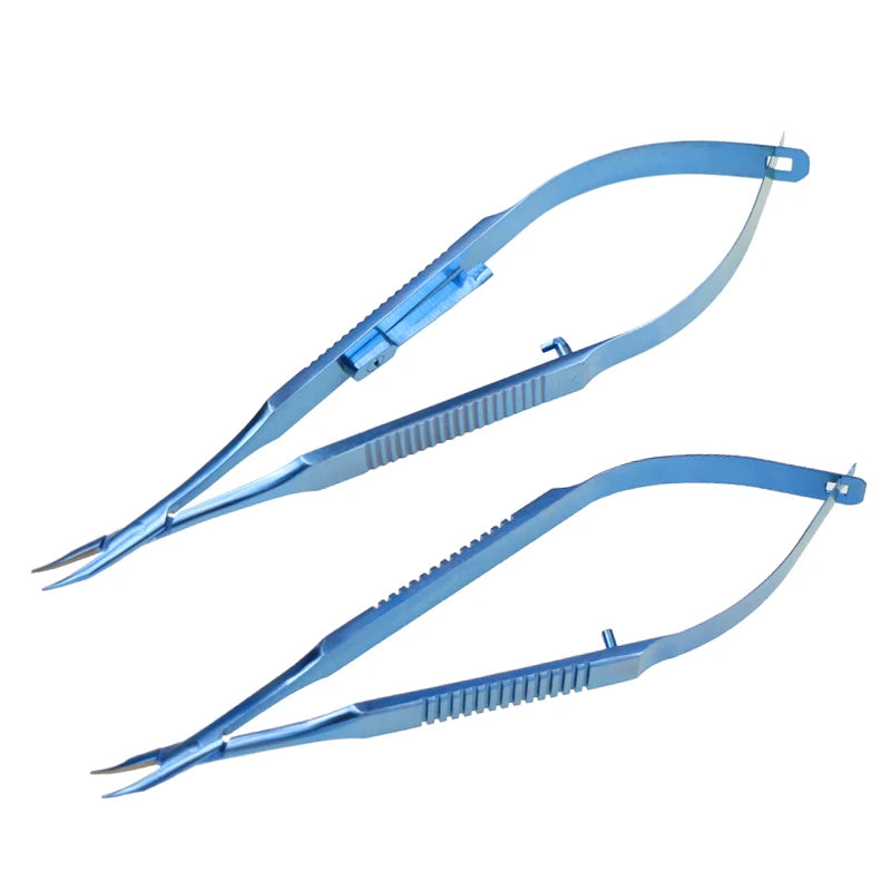 Titanium Alloy Castroviejo Needle Holders Lock Without Curved Forceps Qme
