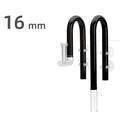AQUAPRO Plastic Inflow Outflow Inlet Outlet Skimmer Aquarium Accessories Plant Tank Pipe Fish Water Filtro Fishbowl Set Akvarium Qme Black 16