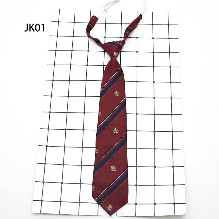 6- Tie Kid Children Cartoon Cotton Linen Creativity Fun Gifts Men Qme 01 China Mainland