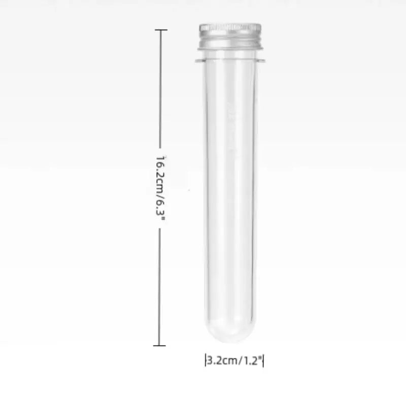 Coffee Bean Storage Tube Aluminum Tool Bottled Tubes Grain Wooden Qme 1PCS