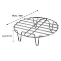 Cooking Baking Pot Stand Stainless Steel Cookware Steamer Rack Qme Default Title