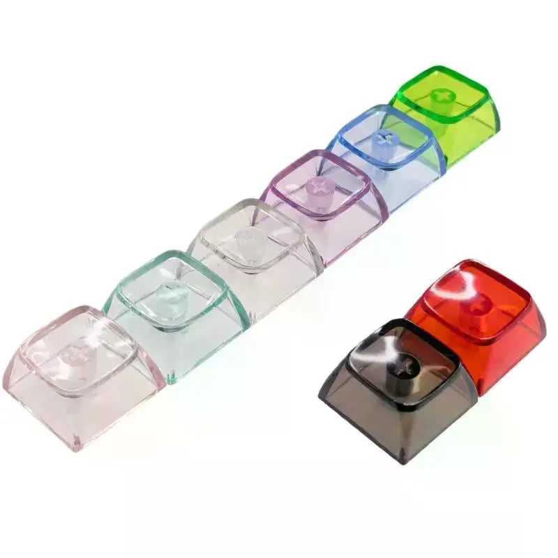Crystal XDA Keycap Gamer Mechanical Keyboard Transparent Clear Key Qme